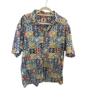 Tori Richard Honolulu Since 1956 Men's Short Sleeve Hawaiian Shirt Size L